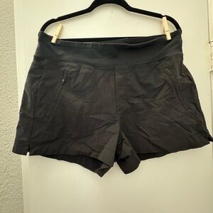 Athleta High Waist Black Shorts